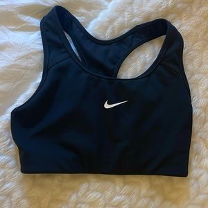 Women’s black Nike Dri-Fit sports bra. Size XS